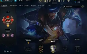 Conta Lol Full Acesso - 1693 Rp - 100+ Skins - 167 Campeões