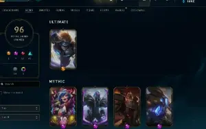 Conta Lol Full Acesso - 1693 Rp - 100+ Skins - 167 Campeões