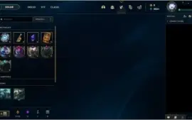 Conta Platina 4 com skin prestigio Aatrox