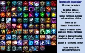 Conta LoL season 3