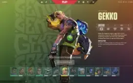 Conta de valorant smurf com varias skins