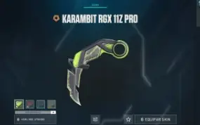 Conta de valorant smurf com varias skins