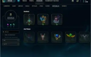 Conta Lvl 89/GOLD 3 (mmr alto)- Vários champs e skins