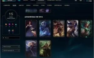 Conta Lvl 89/GOLD 3 (mmr alto)- Vários champs e skins