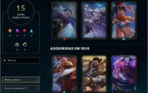 Conta Lvl 89/GOLD 3 (mmr alto)- Vários champs e skins