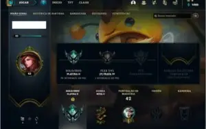 Conta platina 2 Sem email verificado 3 skins e 30 champs