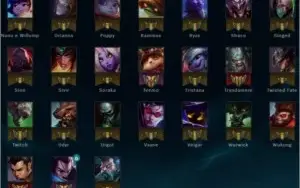 CONTA DE LOL UNRANKED - 52 CAMPEÕES - 25 SKINS