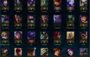CONTA DE LOL UNRANKED - 52 CAMPEÕES - 25 SKINS
