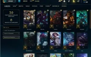 Conta platina 4 com 26 Champs e 3 Skins
