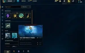 Conta platina 4 com 26 Champs e 3 Skins