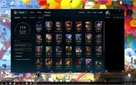 CONTA  UNRANKED [ 46 CHAMPS ] - [ 6 SKINS ] - 3 RUNE PAGES