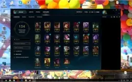 CONTA  UNRANKED [ 46 CHAMPS ] - [ 6 SKINS ] - 3 RUNE PAGES