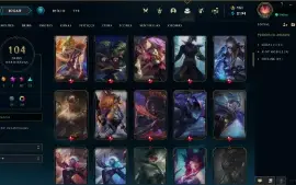 Conta de League of Legends, Wild Rift e Valorant