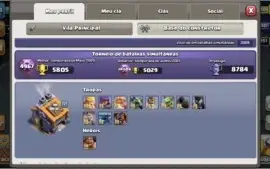 Clash of clans cv14 top,6 Construtores
