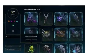 TROCO CONTA LOL EM ITEMS PXG MUNDO GOLD