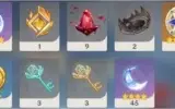 AR41 Diluc + Jean + Xiao e outros personagens 4 estrelas