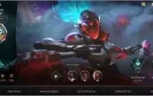 Conta Wild Rift / Platina 4 / 67 skins / 75 campeões