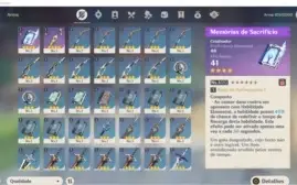 CONTA COM EULA AR 11 / CONTA REROLL / GENSHIN IMPACT