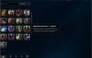 Conta Lol 134 skins ativa desde a Season 6