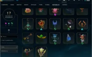 Conta Lol 134 skins ativa desde a Season 6