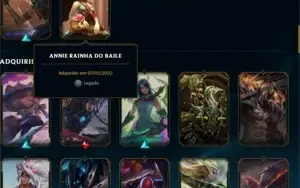 Conta Lol e Valorant