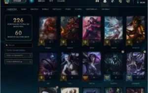 acc lvl163 diamond 4 - 89 skins 220,00R$