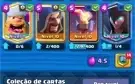 Conta clash royale nivel 11, arena 14, 4691 troféus.