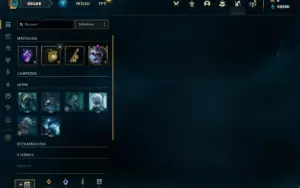 Conta MESTRE com 22 Champs e 2 Skins ( 81% de Win Rate )