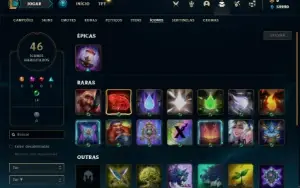 Conta MESTRE com 22 Champs e 2 Skins ( 81% de Win Rate )
