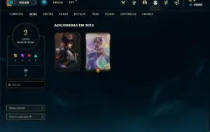 Conta MESTRE com 22 Champs e 2 Skins ( 81% de Win Rate )