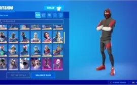 CONTA FORTNITE PC IKONIK+S4+MUITAS SKINS PAGAS
