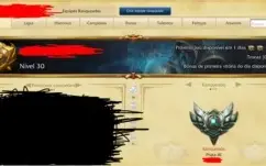 CONTAS LOL PRATA3 MMR ALTO C/ BORDA DE OURO