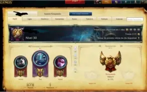 Venda ou Troca Conta League of Legends - ELO GOLD V