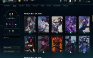 Conta Lol + Valorant com muitas skins por um ótimo preço
