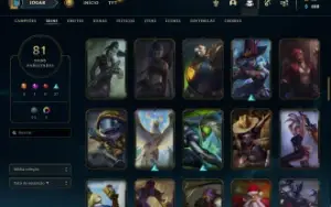Conta Lol + Valorant com muitas skins por um ótimo preço