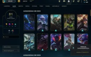 Conta Lol + Valorant com muitas skins por um ótimo preço