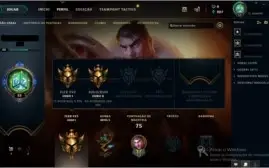 Conta League Of Legends Ouro I