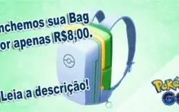 ENCHER BAG POKEMON GO - SEM RISCO !!