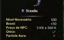 Vendo Acc Nível 200 Orebound- Mundo Prisma