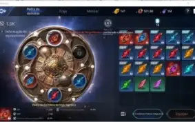 Conta Mir4 Guerreiro lvl 64 | 65k power [SA84]