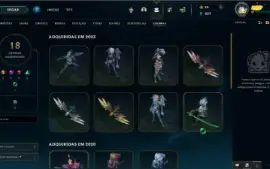 Conta Beta Valorant com 5 skins de faca + League of Legends