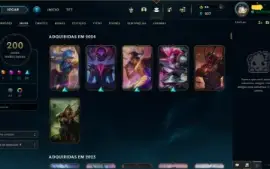 Conta Beta Valorant com 5 skins de faca + League of Legends
