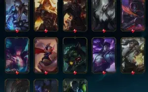 Conta LOL mono teemo com varias skins