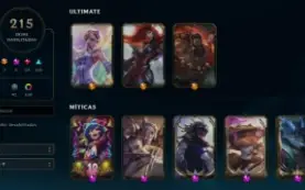 Conta LOL mono teemo com varias skins