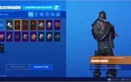 Conta com  Black Knight, Atemporal e O Ceifeiro +26 skins