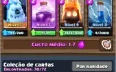 Clash Royale XP 10 + Clash of Clans CV 9