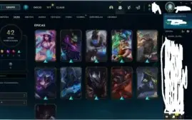 LOL Conta TOP