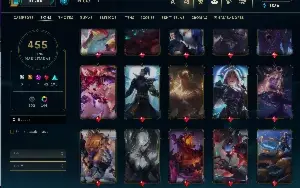 Conta Full Acess | All Champ |M/Kindred | Nv 449 | 455 Skins