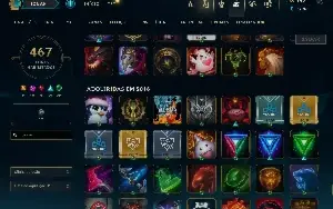 Conta Full Acess | All Champ |M/Kindred | Nv 449 | 455 Skins