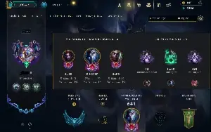 Conta Full Acess | All Champ |M/Kindred | Nv 449 | 455 Skins